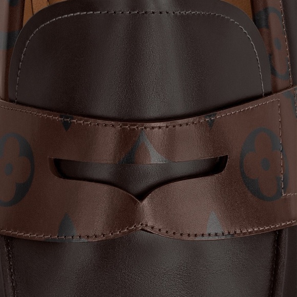 LOUIS VUITTON SAINT GERMAIN LOAFER - Moka Brown - Size 11 US/10 UK - Picture 4 of 7